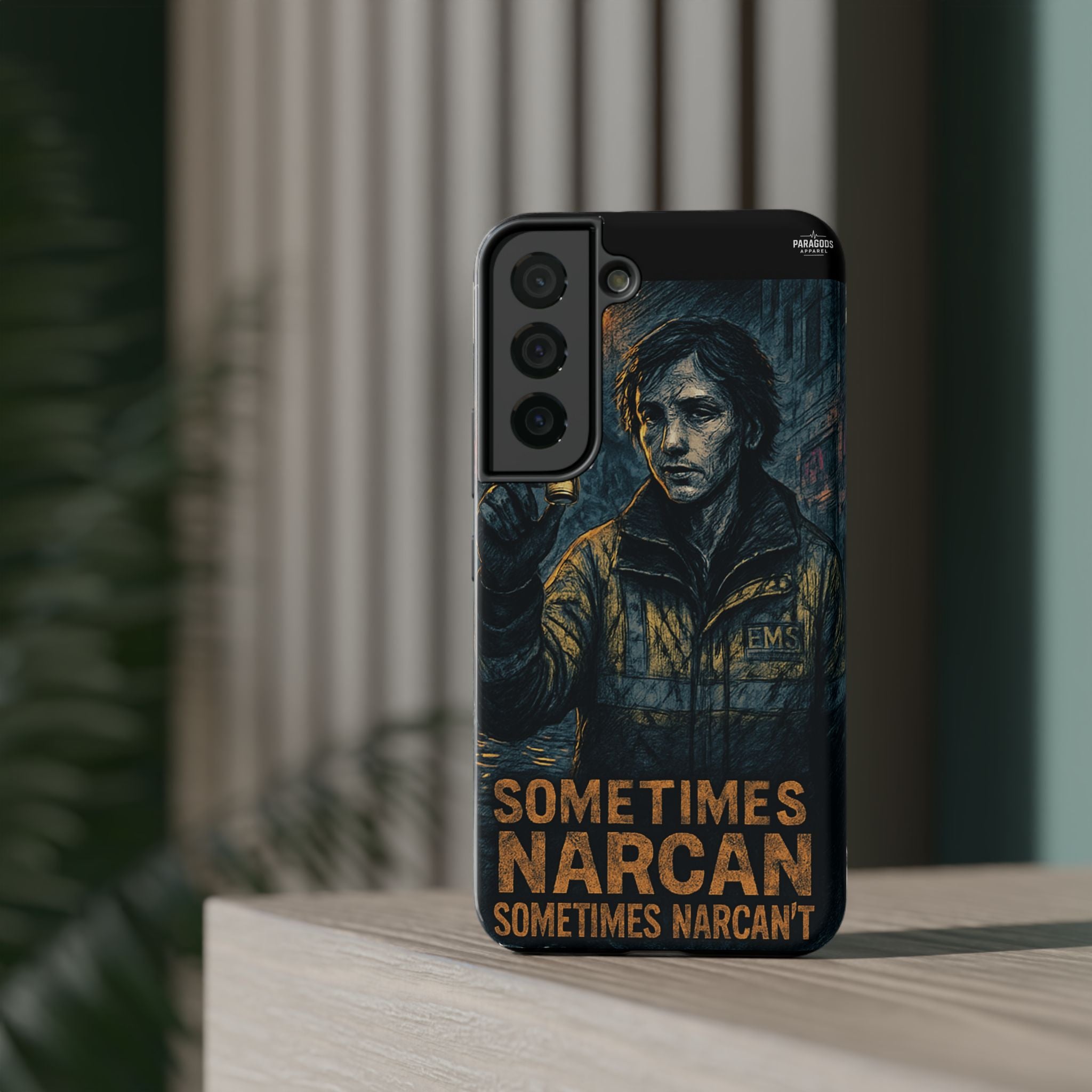 Resilient Phone Case: Sometimes Narcan, Emergency Services, First Responders Gift, Support Awareness, Durable Protection