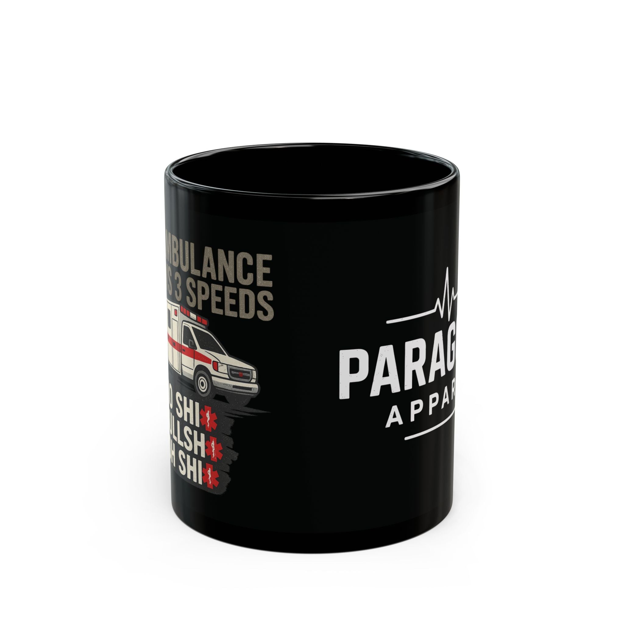 Mug Ambulance Speeds Funny 11oz