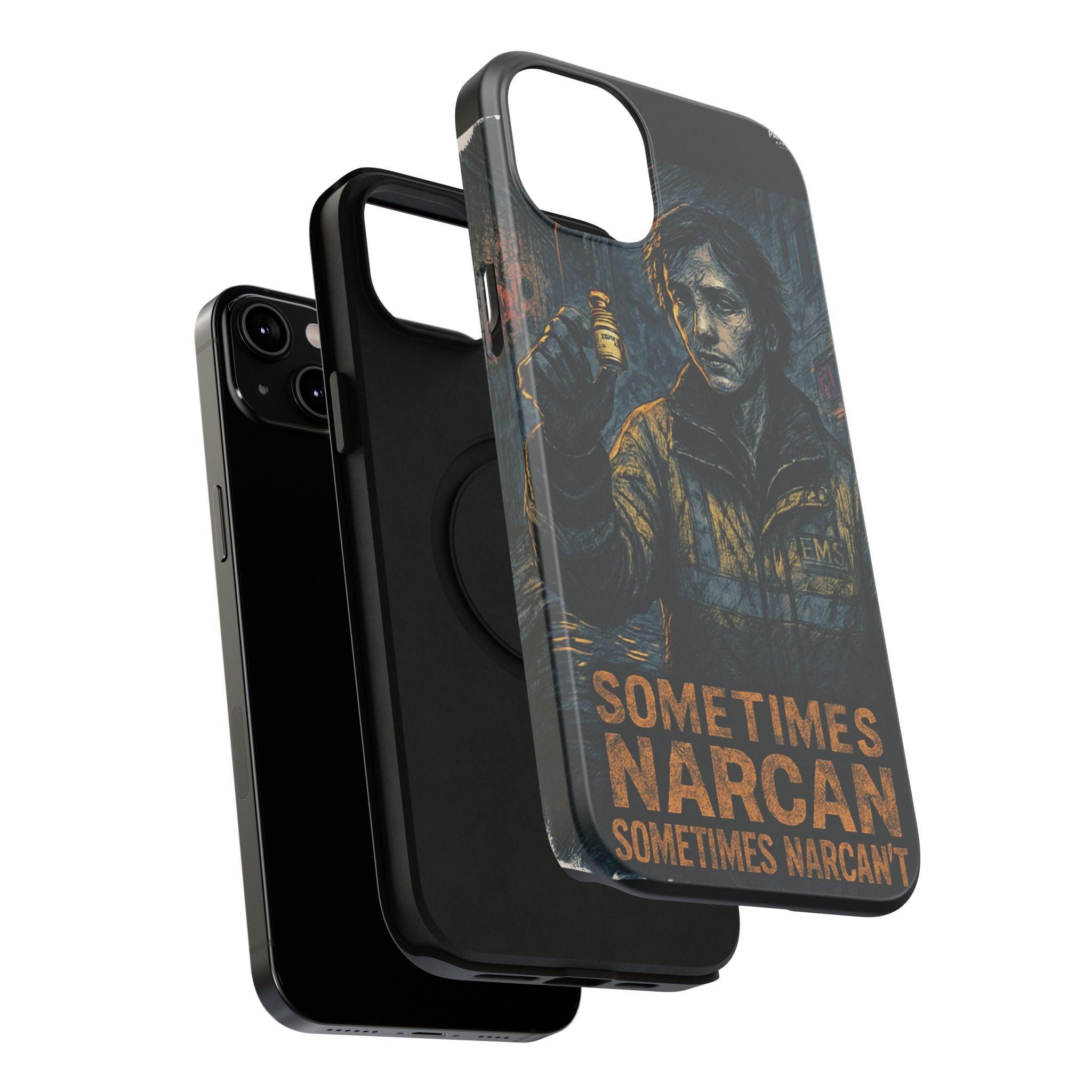 Resilient Phone Case: Sometimes Narcan, Emergency Services, First Responders Gift, Support Awareness, Durable Protection